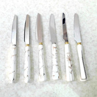 چاقو 12 تایی دسته سرامیک